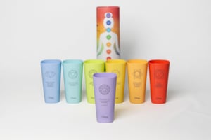 7 chakras glasses